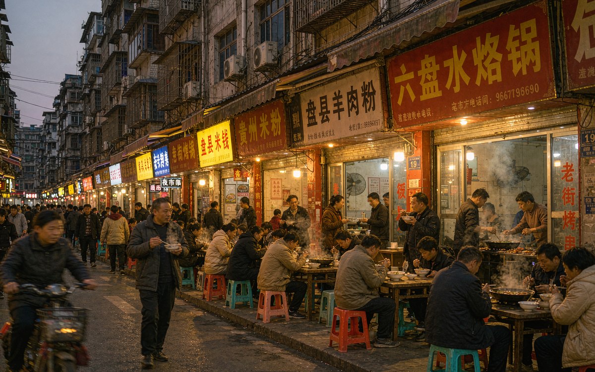 六盘水夜市人气回暖，你的店怎么接住这波流量